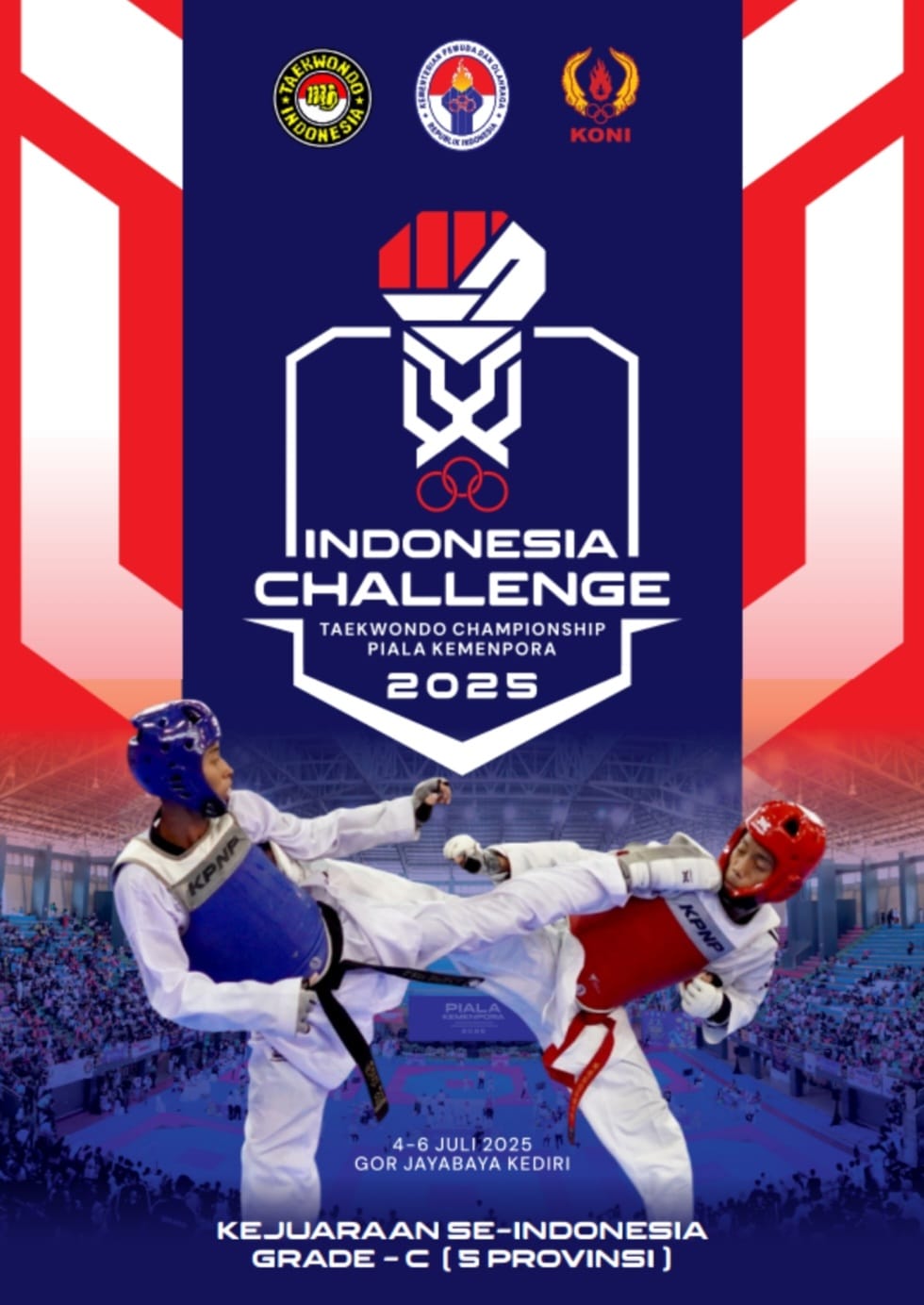 Ajang Pertarungan Prestasi Taekwondo di Tanah Air Taekwondo Indonesia Dojang rbcpoldabali